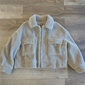 Zara teddy jacket